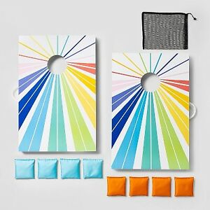 Photo 1 of 2'x3' Wood Bean Bag Toss Game Set - Sun Squad
