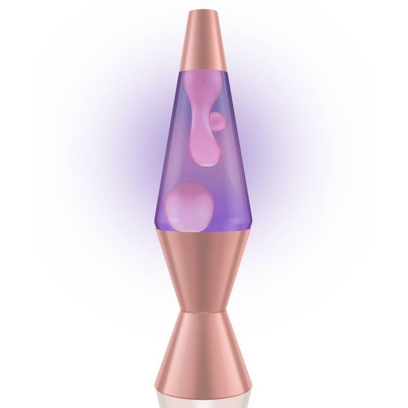 Photo 1 of 14.5" Lava Lamp Rose Gold - LAVA

