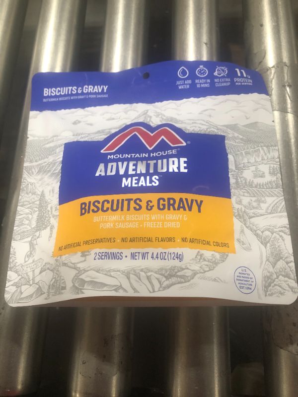 Photo 2 of 6pk of Biscuits & Gravy | Freeze Dried Backpacking & Camping Food |2 Servings
Best by: october 2050