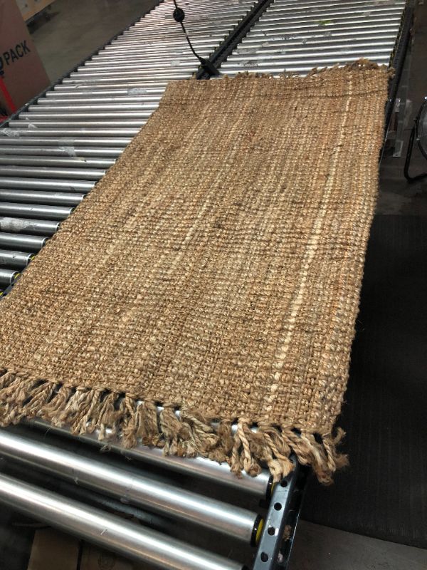 Photo 1 of 64" x 34"  Burlap Rug