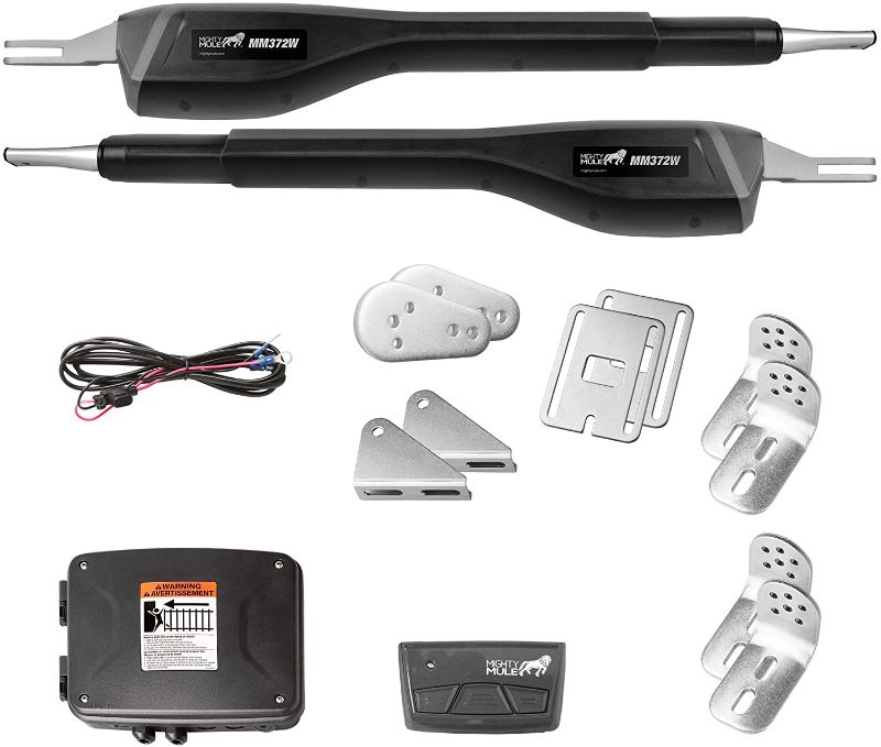 Photo 1 of Mighty Mule MM372W Automatic Gate Opener DUAL SMART, Black