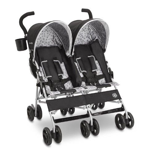 Photo 1 of J Is for Jeep Brand Scout Double Stroller Charcoal Galaxy