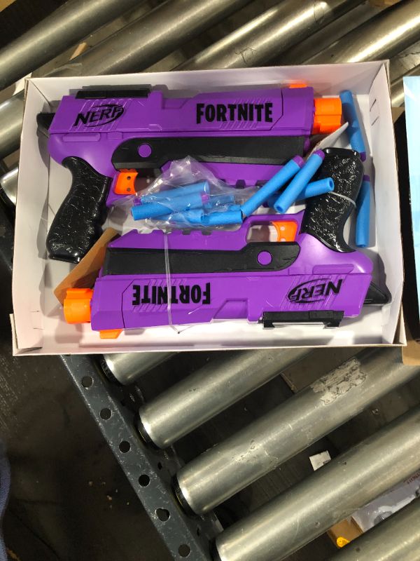 Photo 2 of NERF Fortnite DP-E Dart Blaster 2 Pack