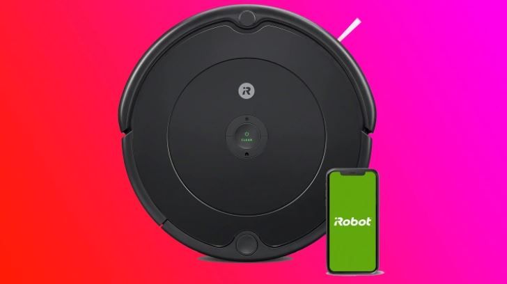 Photo 1 of iRobot Roomba 692 Robot Vacuum-Wi-Fi Connectivity, Personalized Cleaning Recommendations, Works with Alexa, Good for Pet Hair, Carpets, Hard Floors, Self-Charging, Charcoal Grey