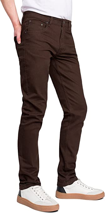 Photo 1 of 42x32 Victorious Men's Skinny Fit Color Stretch Jeans
