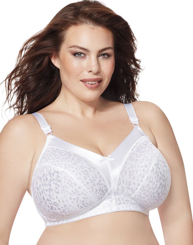 Photo 1 of Just My Size Satin Stretch Wirefree Bra White 44C Women S
