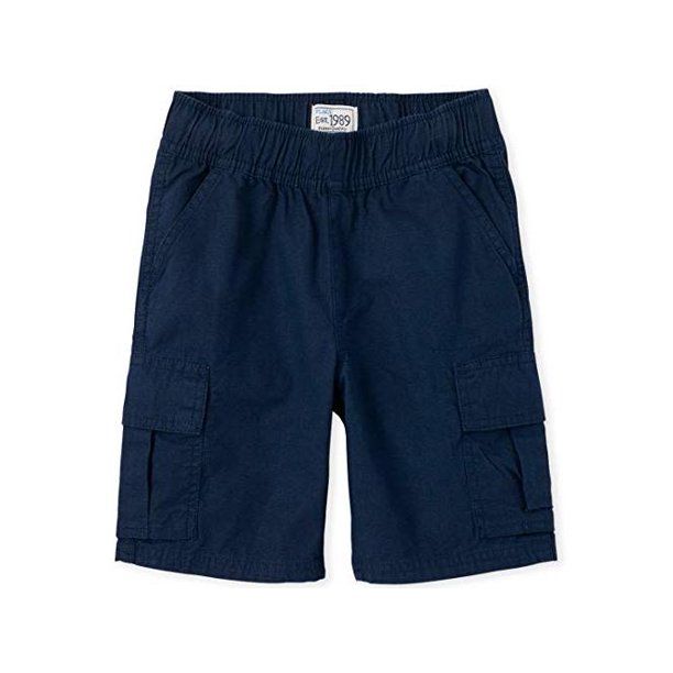 Photo 1 of The Children's Place Boys Slim Size Pull-On Cargo Shorts,, Tidal, Size 12 Slim