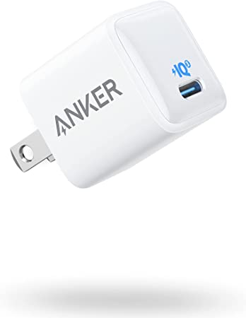 Photo 1 of Anker USB C Charger 20W, 511 Charger ( Nano ), PIQ 3.0 Durable Compact Fast Charger, Anker Nano for iPhone 13/13 Mini/13 Pro/13 Pro Max/12, Galaxy, Pixel 4/3, iPad/ iPad mini (Cable Not Included)