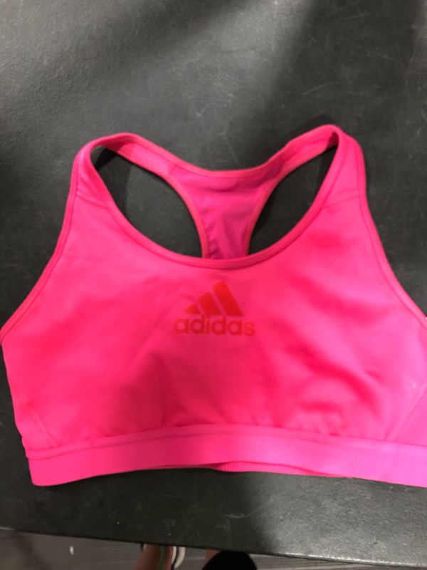 Photo 2 of adidas Women's Don't Rest Alphaskin Bra in XL Real Magenta/Vivid Red