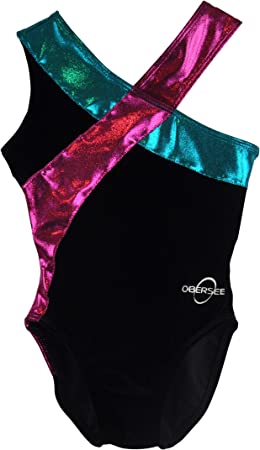 Photo 1 of Obersee Girl's Gymnastics Leotards in childs small. color is Molly Black