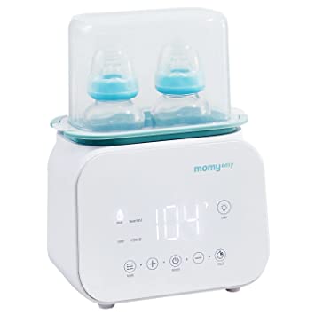 Photo 1 of MOMYEASY Baby Bottle Warmer, Fast Bottle Warmer 7-in-1 Food Heater&Defrost with LCD Display, Baby Breast Milk Formula Warmer with 24H Temperature Control