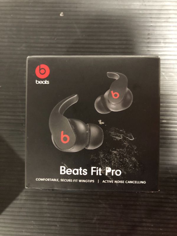 Photo 3 of Beats Fit Pro – True Wireless Noise Cancelling Earbuds – Compatible with Apple & Android, Class 1 Bluetooth®, Built-in Microphone, 6 Hours of Listening Time – Black