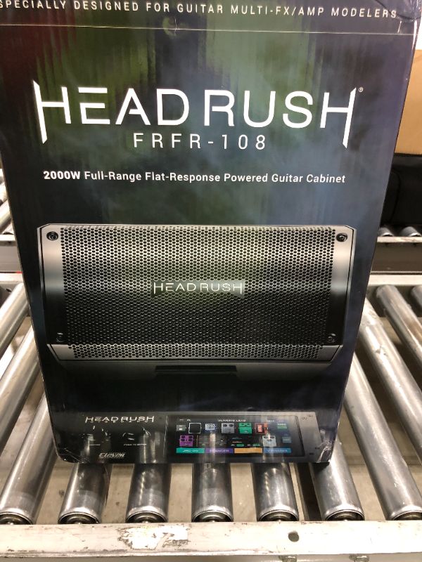 Photo 2 of Headrush FRFR-108 - 2000W Full-Range Flat-Response Powered Guitar Cabinet.