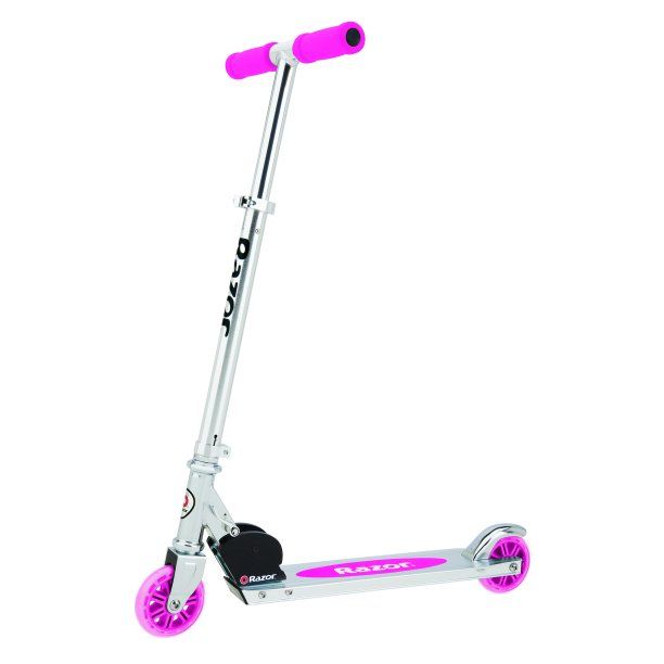 Photo 1 of Razor A Kick Scooter for Kids - Lightweight, Foldable, Aluminum Frame, and Adjustable Handlebars