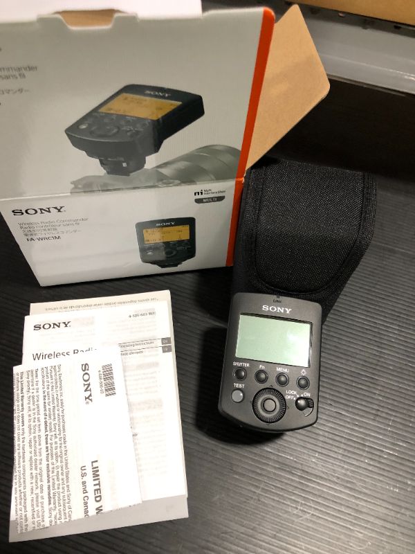 Photo 2 of Sony Radio Control Wireless Commander, Black