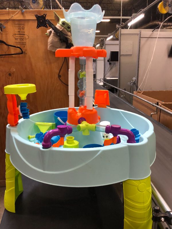 Photo 3 of Little Tikes Flowin' Fun Water Table with 13 Interchangeable Pipes
