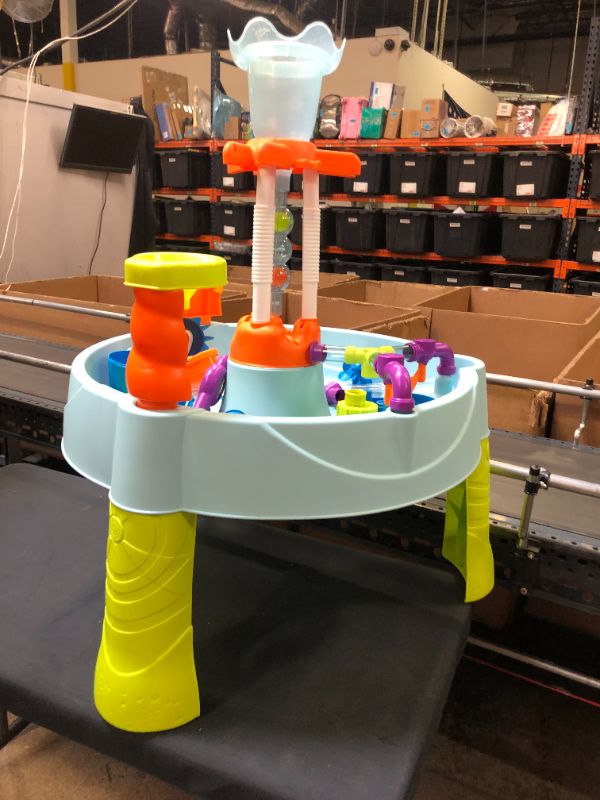 Photo 1 of Little Tikes Flowin' Fun Water Table with 13 Interchangeable Pipes

