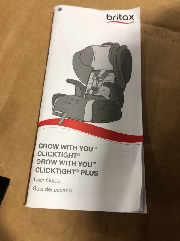 Photo 2 of Britax Grow with You ClickTight Plus Harness-2-Booster Car Seat SafeWash Jet
