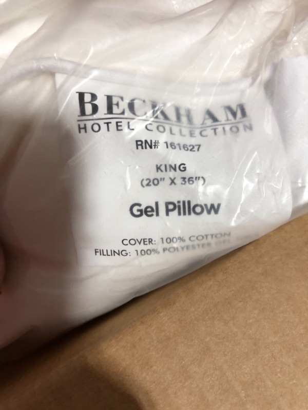 Photo 3 of Beckham Hotel Collection Bed Pillows for Sleeping - Queen Size, Set of 2 - Cooling, Luxury Gel Pillow for Back, Stomach or Side Sleepers
