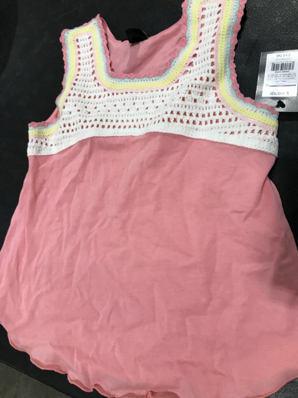 Photo 1 of Class Art Sleeveless Blouse For girls 
Size Lrg 10/12
Color Pink 