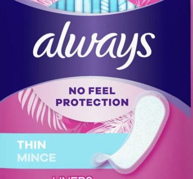 Photo 1 of 2 BOXES OF Always Thin Daily Liners for Women, 20 Ct
