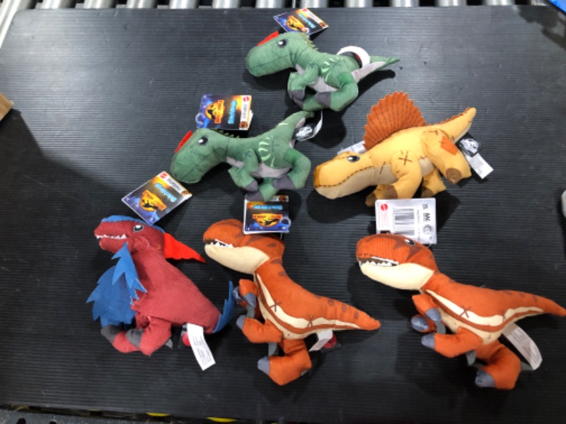 Photo 1 of 6 pack of Jurassic park stitchlings plush animals 