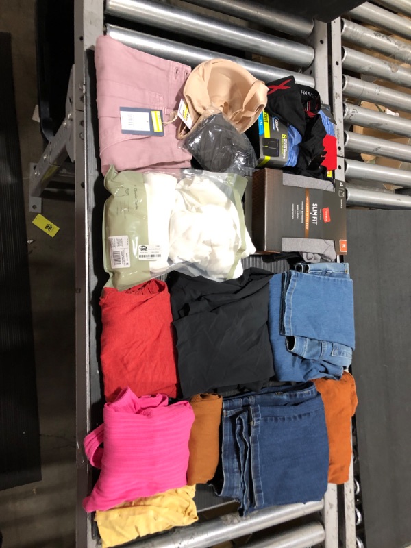 Photo 1 of Box Lot With Various Clothing (Various Sizes)