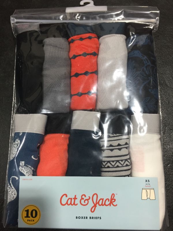 Photo 2 of Boys' 10pk Boxer Briefs - Cat & Jack™

