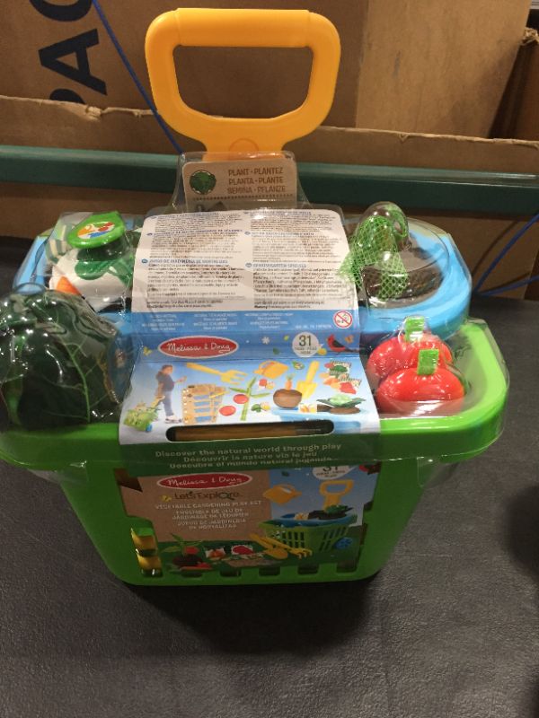 Photo 2 of Melissa & Doug Let's Explore Deluxe Gardening Set

