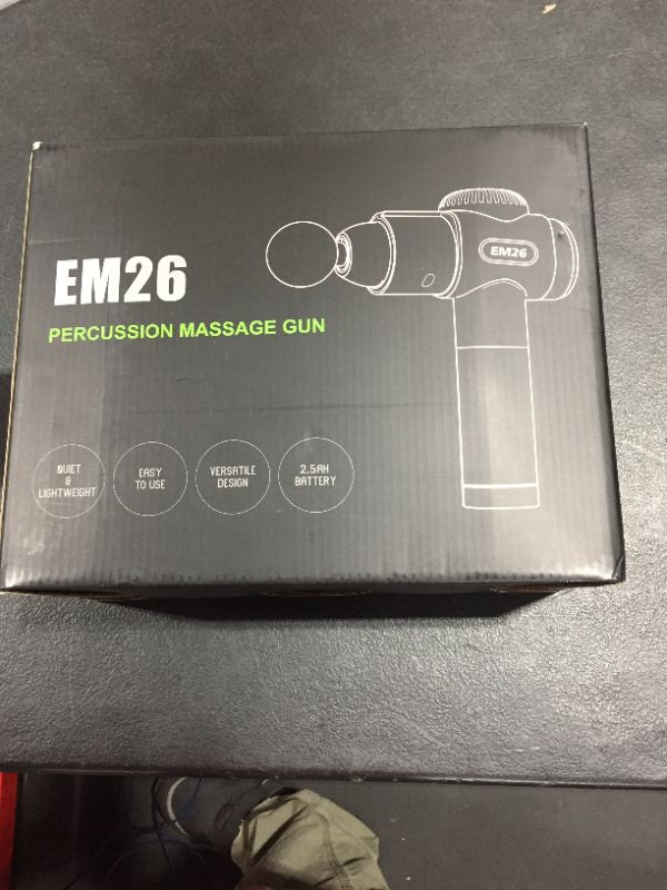 Photo 1 of Percussion massage gun 