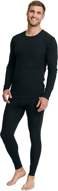 Photo 1 of DANISH ENDURANCE Merino Wool Base Layer Set for Men, Premium Thermal Long Johns & Shirt, Winter Sports
Sizes M-L