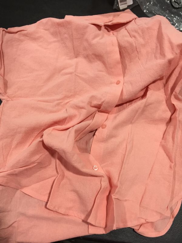Photo 1 of Generic womens top pink 
Size M
