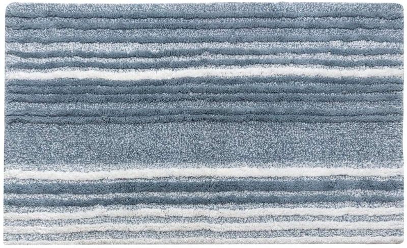 Photo 1 of Croscill Nomad Bath Rug, Blue
