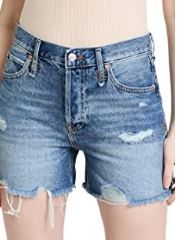 Photo 1 of Free People Women's Makai Cutoff Jean Shorts 30
