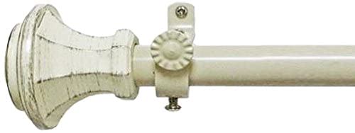 Photo 1 of Achim Home Furnishings RODCAR2848 Carson Buono II Rod Finial, 28-Inch Extends to 48 Inch Inch
