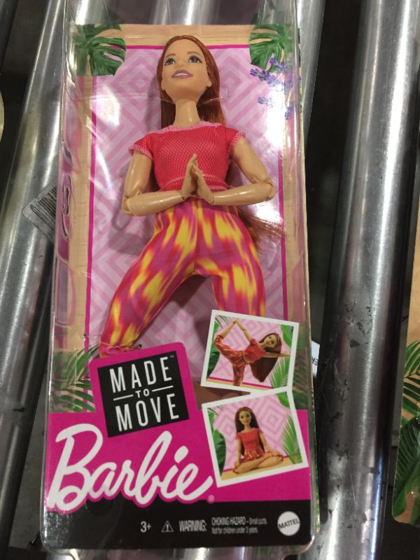 Photo 2 of Barbie Made to Move Doll - Orange Dye Pants


