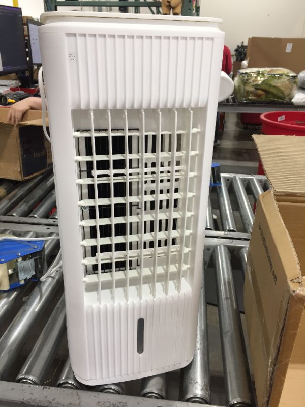 Photo 2 of 3-IN-1 Evaporative Air Cooler, Windowless Air Conditioner w/Cool Modes, 3 Speeds, 70° Oscillation & 7H Timer, Cooling Tower Fan w/Remote, Ice Packs*4, Portable Evaporative Cooler for Room Office
