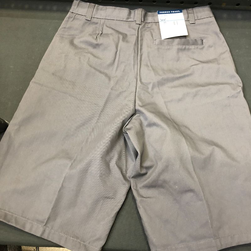 Photo 3 of French Toast Boys' Basic Flat-Front Short with Adjustable Waist size 18
