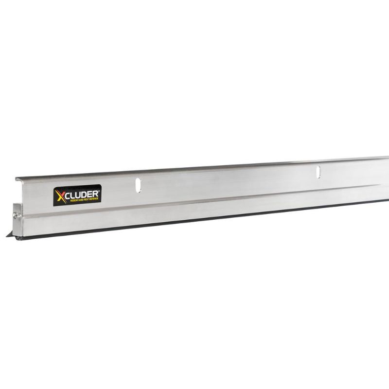 Photo 1 of Xcluder 36 in. Standard Door Sweep, Aluminum - Seals Out Rodents and Pests, Enhanced Weather Sealing, Anodized Aluminum

