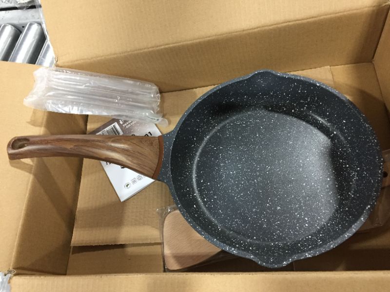 Photo 3 of  Nonstick Frying Pan Skillet,Non Stick Granite Fry Pan Egg Pan Omelet Pan
