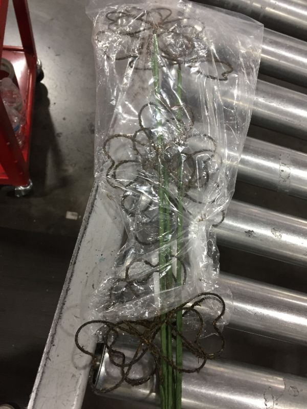 Photo 2 of Worth Imports 24" Natural Twig St Patricks'S Day Shamrock Floral, Set of 3 Spray, Green
