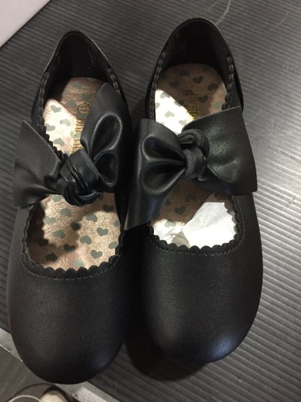 Photo 2 of DREAM PAIRS Girls Ballerina Flats Mary Jane Front Bow Dress Shoes 11
