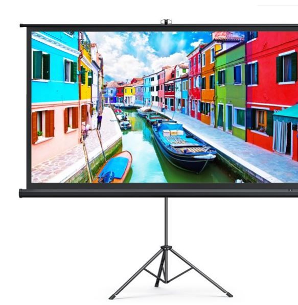 Photo 1 of 120inch Projector Screen with tripod stand  
