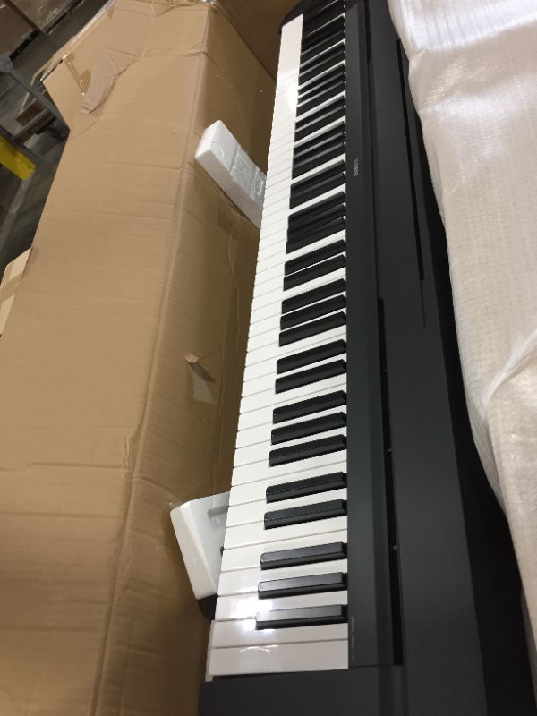 Photo 2 of Yamaha P71B 88-Key Weighted Action Digital Piano with Sustain Pedal and Power Supply
