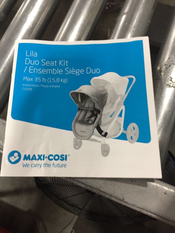 Photo 3 of Maxi-Cosi Lila Duo Seat Kit Nomad Sand
