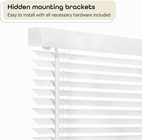 Photo 2 of Achim Home Furnishings Cordless GII Morningstar 1" Light Filtering Mini Blind 52x64 - White
NEW IN BOX.