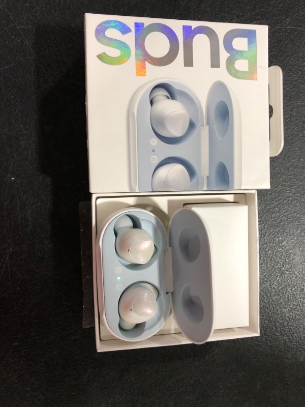 Photo 1 of Samsung Galaxy Buds - Stereo - Wireless - Bluetooth - Earbud - Binaural - In-ear - White