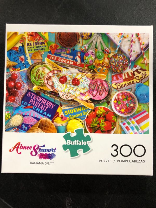 Photo 2 of Buffalo Games - Aimee Stewart - Banana Split - 300 Piece Jigsaw Puzzle