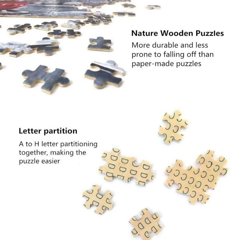Photo 1 of 1000 Piece Puzzle for Adults, Map Jigsaw Puzzles, Every Pieces is Unique 29.5X19.7 inch
