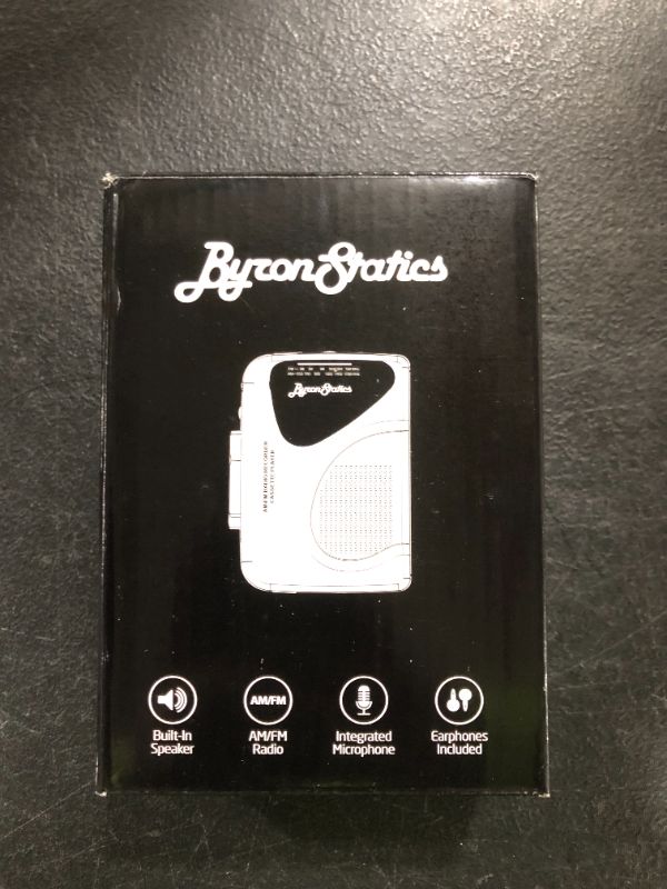 Photo 4 of ByronStatics Portable Cassette Players Recorders FM AM Radio Walkman Tape Player